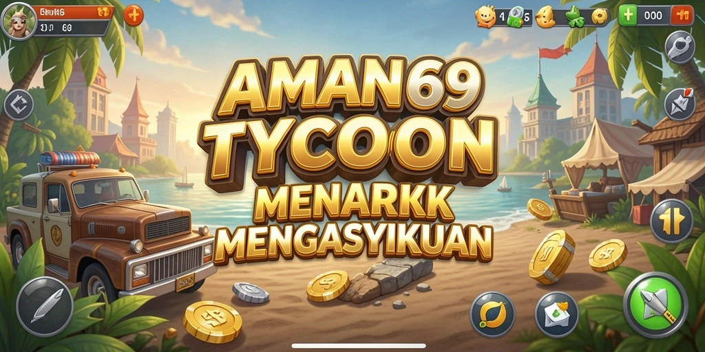 Tampilan gameplay AMAN69 yang menarik dan menantang.
