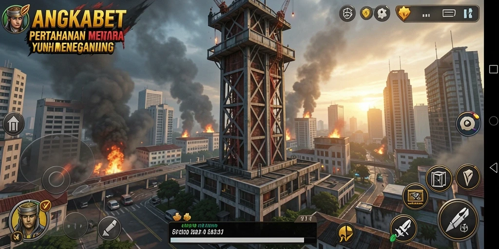 Gameplay menara pertahanan yang menarik dan menantang.