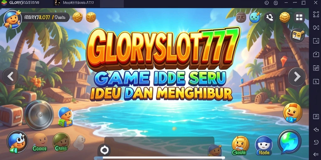 Tampilan gameplay GLORYSLOT777 yang menarik dan mudah diakses.