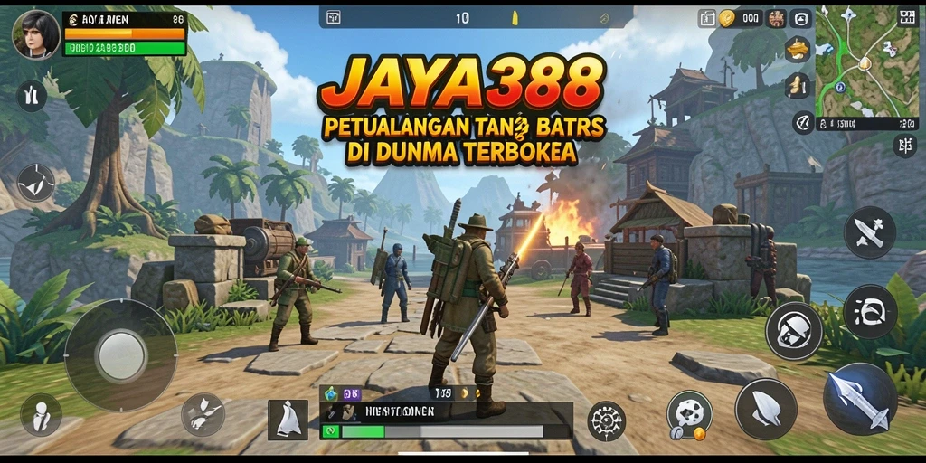 Tampilan gameplay JAYA388 yang menakjubkan di dunia terbuka.