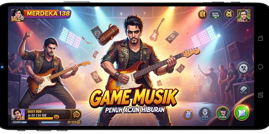 Tampilan gameplay MERDEKA138 yang seru dan interaktif.