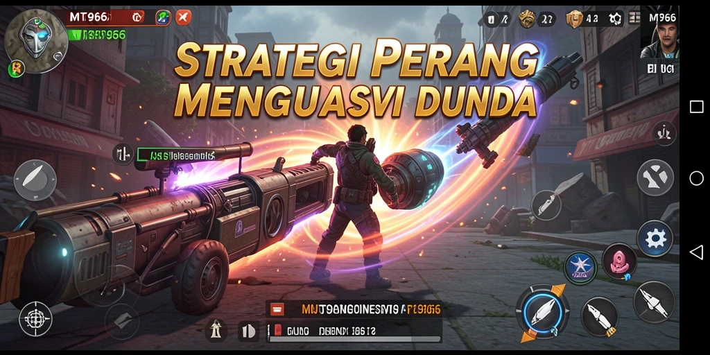 Tampilan impresif dari gameplay strategi dalam MT966.