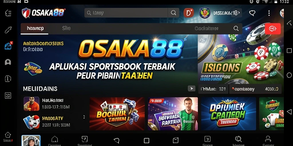 Tampilan menarik dari gameplay OSAKA88 Sportsbook yang penuh aksi.