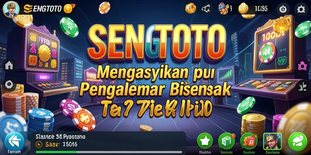Screenshot utama SENGTOTO menampilkan gameplay Tycoon yang menarik.