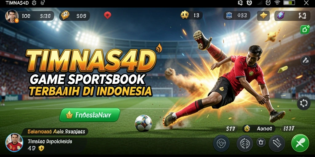 Tampilan gameplay Sportsbook yang menarik di TIMNAS4D.