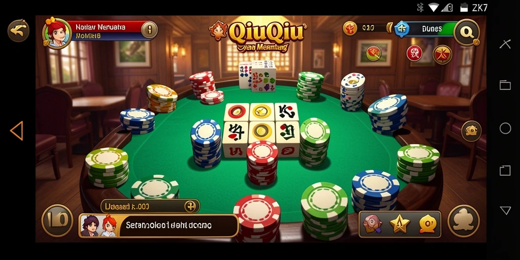 Tampilan gameplay seru dan menantang di ZK7.